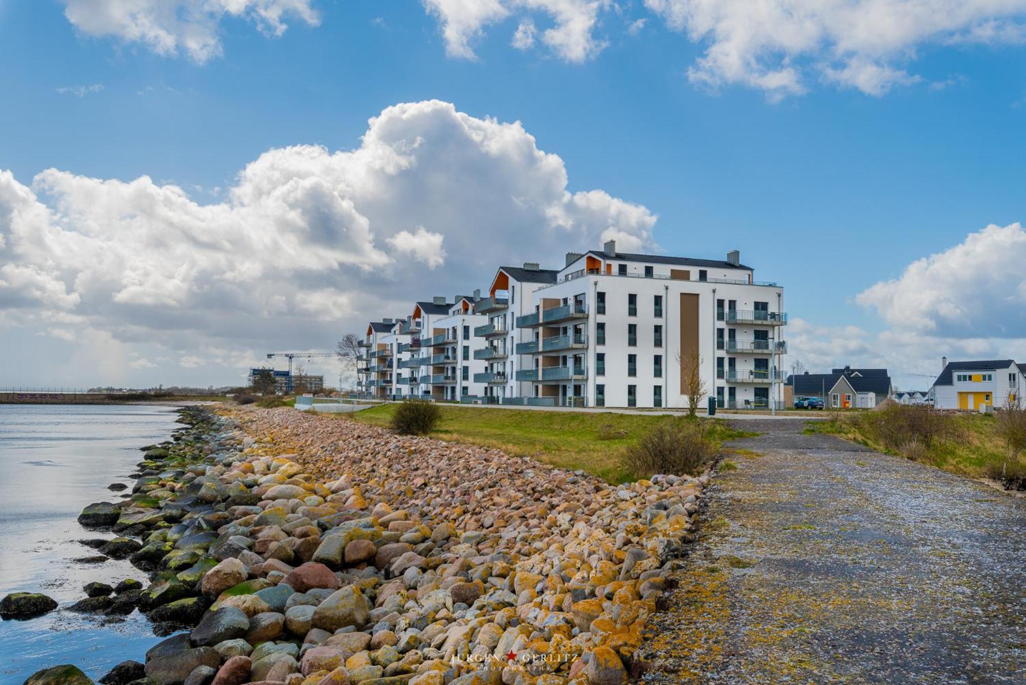 Appartement Ocean Star- 1 Og, Balkon, Hafenblick, Kamin à Olpenitz Extérieur photo