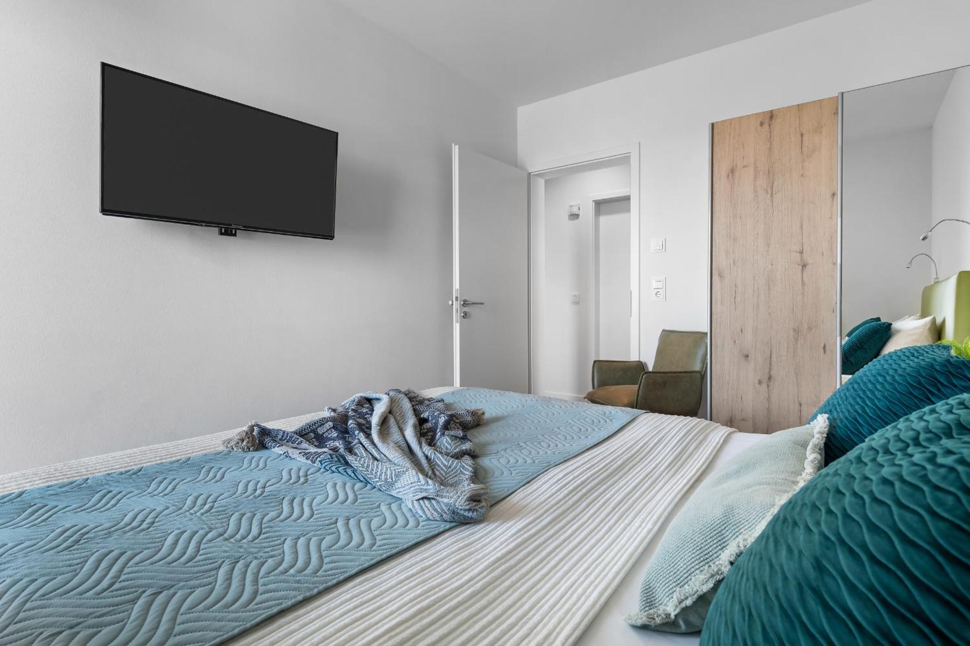 Appartement Ocean Star- 1 Og, Balkon, Hafenblick, Kamin à Olpenitz Extérieur photo